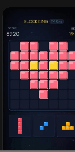 Block King Heart Puzzle